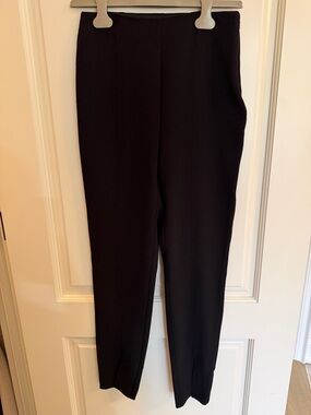 Babaton Black Slim Ponte Pull-On Pants size 6
